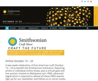 Smithsoniancraftshow.org(Smithsonian Craft Show) Screenshot