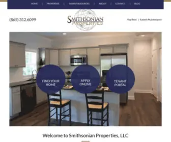 Smithsonianproperties.com(Smithsonian Properties) Screenshot