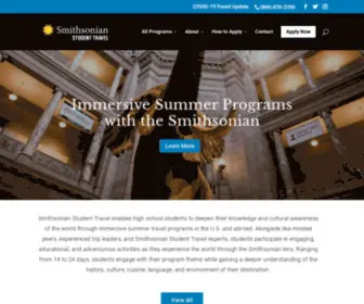 Smithsonianstudenttravel.com(Smithsonian Student Travel) Screenshot