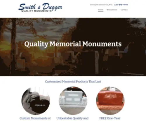 Smithsqualitymonuments.com(Smith's Quality Monuments) Screenshot