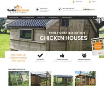 Smithssectionalbuildings.co.uk(Chicken Houses) Screenshot