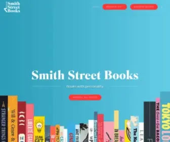 Smithstreetbooks.com(Books with personality) Screenshot