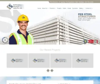 Smithstructure.com(Smith Structures (India) Pvt) Screenshot