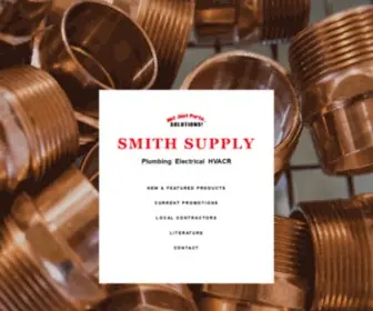 Smithsupplyinc.com(Plumbing Supplies) Screenshot