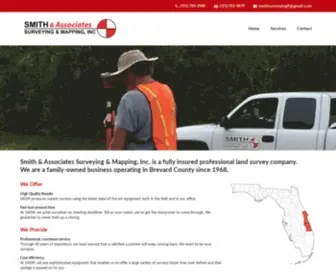 Smithsurveying.net(Smith & Associates Surveying and Mapping Inc) Screenshot