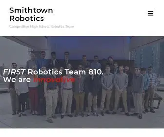 Smithtownrobotics.com(Competitive High School Robotics Team) Screenshot