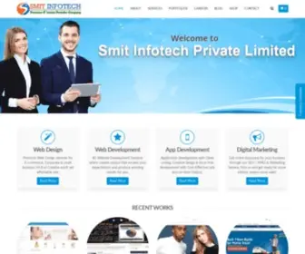 Smitinfotech.com(Premium IT Service Provider company) Screenshot