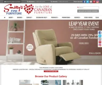 Smittysfurniture.com(Smitty's Fine Furniture) Screenshot