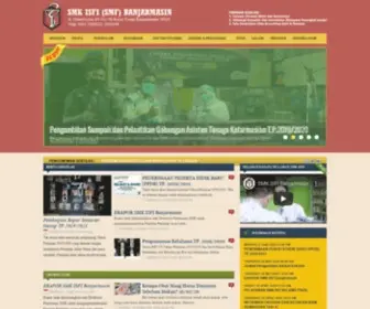 SMK-Isfi.sch.id(Website Resmi SMK ISFI Banjarmasin) Screenshot