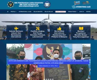 SMkcakranusantara.com(SMK Penerbangan Cakra Nusantara) Screenshot