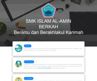 Smkislamalamincikut.sch.id(SMK ISLAM AL) Screenshot