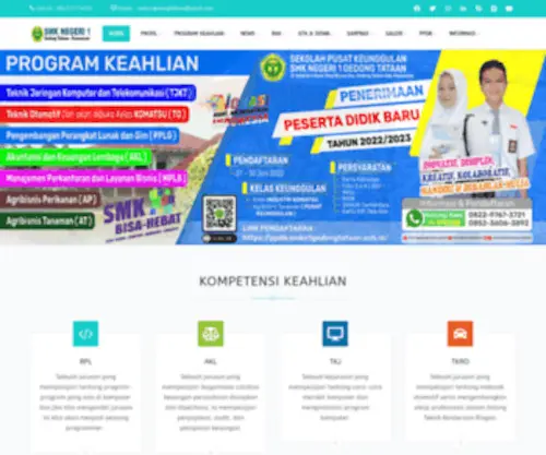 SMKN1Gedongtataan.sch.id(SMKN 1 Gedong Tataan) Screenshot