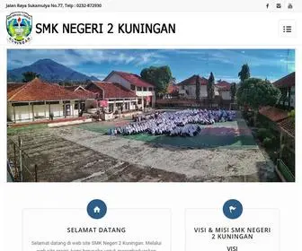 SMKN2-KNG.sch.id(SMK Negeri 2 Kuningan) Screenshot