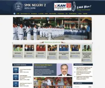 SMKN2Kotajambi.sch.id(Sekolah Menengah Kejuruan Negeri 2 Kota Jambi) Screenshot