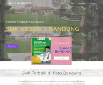 SMKN3Bandung.sch.id(Sekolah Program Keunggulan) Screenshot