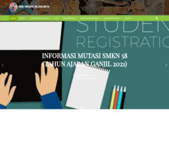 SMKN58Jakarta.sch.id(Bisa,Pasti Bisa, Harus Bisa) Screenshot