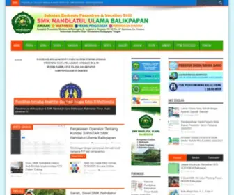 SMknubalikpapan.sch.id(SMK NU Balikpapan) Screenshot