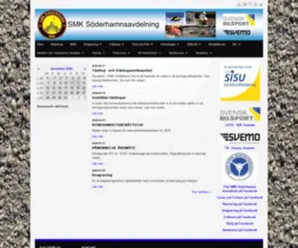 SMksoderhamn.com(SMK Söderhamnsavdelning) Screenshot