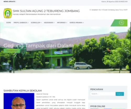 SMksultanagung2.sch.id(SMK Sultan Agung 2) Screenshot