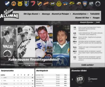 Smliiga-Alumni.fi(Liiga Alumni) Screenshot