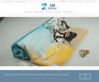 Smlimited.com(SM Textile) Screenshot