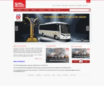 Smlisuzu.com(SML ISUZU) Screenshot