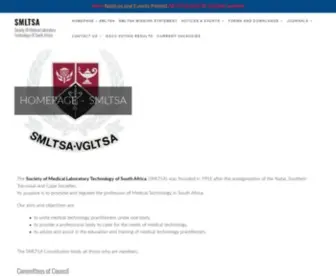 SMLtsa.org.za(Homepage) Screenshot