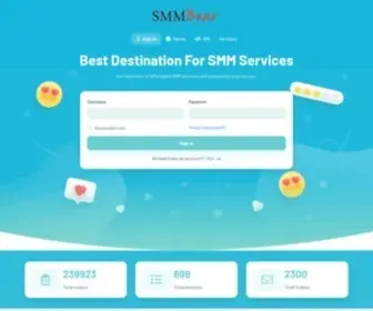 SMmbear.com(Smm Bear) Screenshot