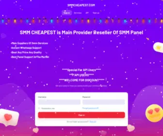 SMMcheapest.com(SMMcheapest) Screenshot