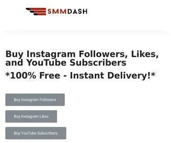 SMmdash.com(Buy Instagram & TikTok Followers) Screenshot