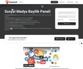 SMmfull.com(Sosyal Medya Bayilik Paneli &) Screenshot