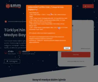 SMmhizmetlerim.com(Sosyal Medya Bayilik Paneli) Screenshot