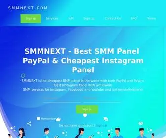 SMmnext.com(SMmnext) Screenshot