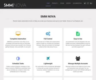 SMmnova.com(SMM Nova) Screenshot