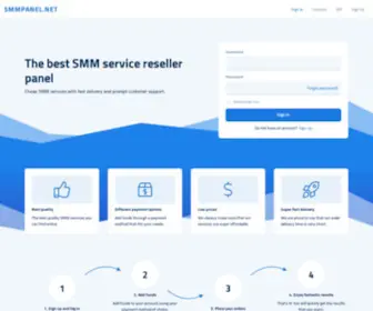 SMmpanel.net(Cheapest SMM Reseller Panel) Screenshot