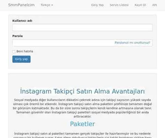 SMmpanelcim.com(SMM Panel & Sosyal Meyda Bayilik Paneli) Screenshot