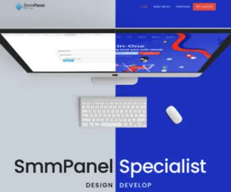SMmpaneldesign.com(SMM Panel Clone) Screenshot
