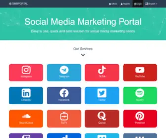 SMmportal.com(Buy Real Instagram) Screenshot