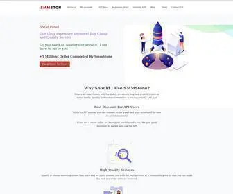 SMMstone.com(SMM STONE Panel) Screenshot