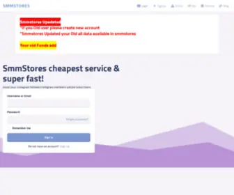 SMMStores.in(Smm Panel) Screenshot