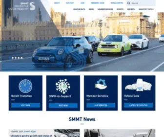 SMMT.co.uk(The Society of Motor Manufacturers & Traders (SMMT)) Screenshot