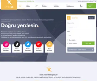 SMMXL.com(SMM Panel; Türkiye'nin Lider Sosyal Medya Takipçi Beğeni Satış Paneli) Screenshot