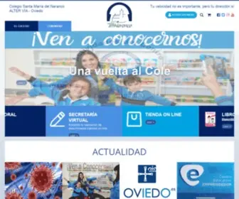 Smnaranco.org(Colegio concertado privado en Oviedo) Screenshot