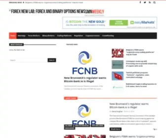 SMnweekly.com(Forex, binary options and financial regulation news) Screenshot