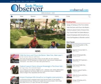 Smobserved.com(Santa Monica Observer) Screenshot