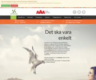 Smode.se(Smode webbyrå i Enköping) Screenshot