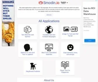 Smodin.io(Multi-lingual Writing Assistance) Screenshot
