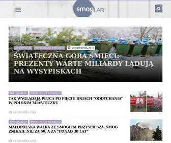Smoglab.pl(Strona G) Screenshot