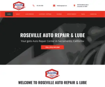 Smognrepair.com(Roseville Auto Repair & Lube) Screenshot