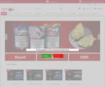 Smok.ch(Schweizer Online Shop) Screenshot